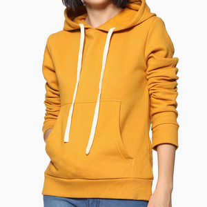 Sudaderas de poliéster y algodón con capucha para mujer, ropa de invierno informal de diseño personalizado con logotipo frontal, novedad - Product Image 1