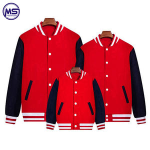 Chaqueta universitaria de alta calidad para hombre, venta al por mayor personalizada, Color sólido con cuello levantado, mangas completas para Precio de temporada de invierno - Product Image 6