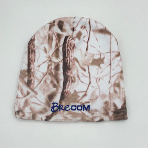 Gorro de punto con puños, cálido, suave y acogedor, forrado de lana, ajustable, elegante, para exteriores, para clima frío - Product Image 5