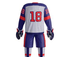 Uniforme de hockey sur glace anti-rides pour hommes de qualité supérieure derniers vêtements de sport avec logo personnalisé/style d'ensemble de couleurs - Product Image 2