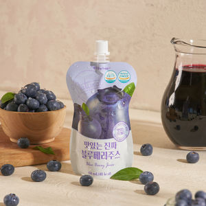 Jus de Myrtille Biologique Organique 100ml X20ea Non Dilué Sain Origine Corée Meilleure Consommation Avant 2 Ans - Product Image 5