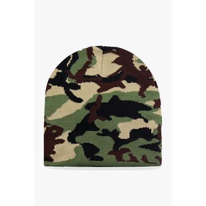 Best Selling Camo Beanie Hat Soft Warm Acrylic Cuffed Knit for Winter High Quality Customizable 100% Acrylic Beanie Hat - Product Image 1