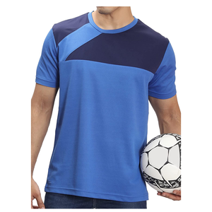 Vente en gros de vêtements de Sport de haute qualité pour hommes, manches courtes, respirant, Sport personnalisé, t-shirt de course pour hommes - Product Image 6