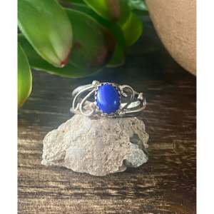 Bague Maxine Calladito Lapis en argent sterling plaqué or rose, sertie d'un numéro, bague tendance, taille unique, cadeau pour taille 7,25 - Product Image 1