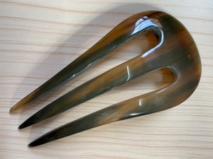 Polished Finish Buffalo Horn <b>Hair</b> <b>Pins</b> <b>for</b> Women's Ox Horn <b>Hair</b> Styling Stick Natural Accessory - Product Image 5