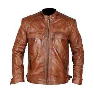 Últimas chaquetas de cuero de moda para hombres Última llegada Chaquetas de cuero de piel de oveja real para hombres Fabricantes de ropa Chaqueta para hombres - Product Image 1