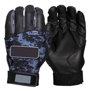 Guantes de Bateo de Béisbol Personalizados con Logotipo, para Exteriores, de Cuero, para Mano Izquierda o Derecha, Transpirables - Product Image 1