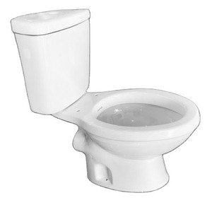 Vente en gros de toilettes modernes chinoises au design européen 2 pièces en céramique Toilettes sanitaires bon marché Salle de bains Wc Lavage P-Trap Fabriqué en Chine - Product Image 1