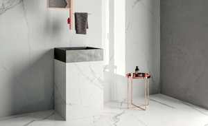 Modern Calacatta Marble <b>Tile</b> 600x600mm for Kitchen Bathroom Balcony Hotel & Villas Floor - Product Image 5