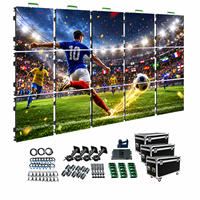 P2.6 P2.9 P3.91 Layar LED Iklan Dalam Ruangan 500x500mm Full Color GOB Panel Video LED Digital untuk Latar Belakang Panggung