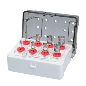 Kit de positionnement de guide de forets d'implant Collecteur d'os Kit de forets à trépine Pilot Pioneer Drill Set dentaire instruments chirurgicaux - Product Image 5