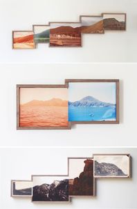 Marco de Fotos Moderno de Hierro al por Mayor, Decoración de Pared Familiar Personalizable, A1A3A4A54x65x78x1011x14,16x20, Póster Blanco y Negro - Product Image 4