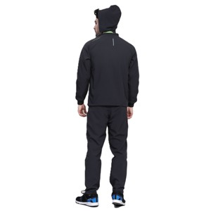 ชุดวอร์มผู้ชายไซส์ใหญ่ ลายเรียบ โลโก้สั่งทำได้ เป็นมิตรกับสิ่งแวดล้อม เหมาะสำหรับกิจกรรมกลางแจ้งในฤดูหนาว ผลิตจากผ้าฝ้าย 100% ระบายอากาศได้ดี น้ำหนักเบา แห้งเร็ว - Product Image 5