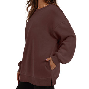 Sudadera Extra Grande para Mujer, Sudadera con Estampado Gráfico Vintage, Top Informal y Acogedor para Calle, Ropa de Invierno Informal de Forro Polar para Mujer - Product Image 3