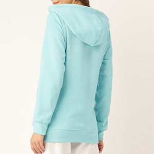 Nouveau Hoodie Femme Demi-Zip de Qualité Supérieure, Vente en Gros, Fabricant, en Polyester et Coton, Pull à Demi-Zip pour Femmes - Product Image 3