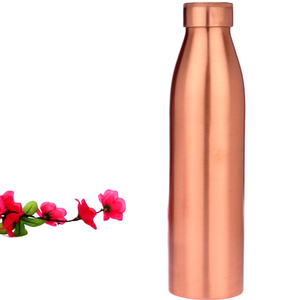 Botella de agua de cobre puro de alta calidad disponible en diferentes estilos con embalaje Premium La mejor calidad de la India - Product Image 1