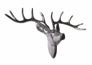 Escultura de Cabeza de Ciervo de Alta Calidad, Diseño Moderno con Patrón Animal para Decoración del Hogar y Hoteles, Personalizable para Decoración de Pasillos - Product Image 4