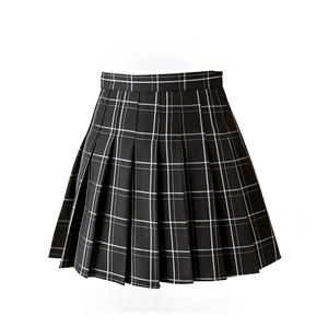 Jupe de tennis grande taille avec short et poche pour femmes Mini jupe d'été pour femmes Jupe extensible fluide Gym Sport Outfit - Product Image 6