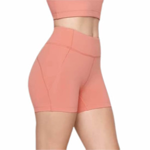 2024 nouveauté femmes sport fitness biker taille haute sexy respirant sans poche yoga scrunch bout à bout shorts - Product Image 2