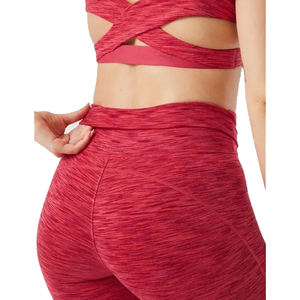 กางเกงขาสั้นออกกำลังกายทรงสปอร์ตเอวสูงสำหรับผู้หญิง รุ่น New Contour Scrunch Butt ช่วยยกกระชับสะโพก เหมาะสำหรับฟิตเนส โยคะ และออกกำลังกายทั่วไป - Product Image 2