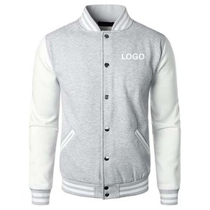 Men's Customized Varsity Jacket with Puff Printed Wool Leather Sleeves Dyed to Your Own Design - Product Image 1