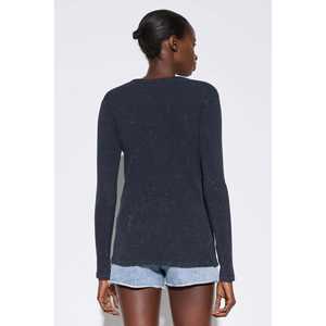 Blusa Casual de Manga Larga con Cuello Redondo y Manga Corta con Logotipo Frontal - Product Image 3