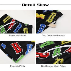 Pantalones cortos de cintura media para hombre de alta calidad sublimados personalizados al por mayor, pantalones cortos de malla polar de secado rápido de Maximize Wear - Product Image 6