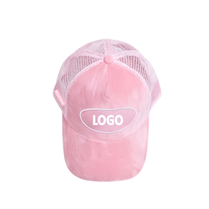 Casquette de golf respirante haute performance 5 panneaux en velours et maille, style trucker, avec logo brodé 3D personnalisé, fermeture snapback, livraison rapide - Product Image 5