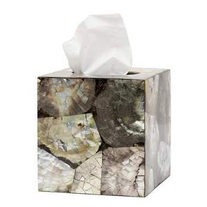 Boîte à serviettes en nacre de qualité supérieure de luxe faite à la main porte-mouchoirs pour dessus de table boîte à serviettes décorative porte-mouchoirs - Product Image 2