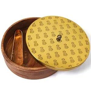 Boîte à chapati en bois de qualité supérieure avec couvercle hermétique pour garder les rotis chauds, doux et frais pour les repas, boîte à roti en bois artisanale pour le stockage - Product Image 6