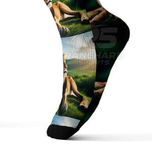 Calcetines gruesos y suaves, cálidos para el invierno, calcetines de algodón para yoga, cómodos calcetines deportivos de corte bajo que absorben la humedad - Product Image 4