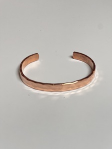 Brazalete de moda magnético con cruz cristiana de cobre puro ajustable sólido para hombres y mujeres brazalete Premium - Product Image 3