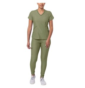 Uniformes de gommage médical pour femmes | Ensembles d'uniformes d'infirmière en coton Polyester de qualité supérieure Logo personnalisé - Product Image 2
