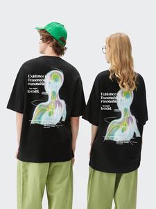 Nueva llegada de alta calidad de secado rápido al por mayor logotipo personalizado mujeres camisetas 100% algodón camisetas de gran tamaño - Product Image 2