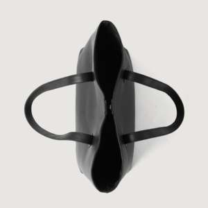 Sac à main pour femme Bianca de haute qualité, sac en cuir véritable d'été en noir, couleur unie, sac à main pour femme de haute qualité - Product Image 5