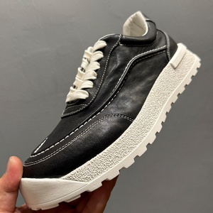 Chaussures décontractées en cuir pour hommes, mocassins classiques, chaussures confortables pour la marche, pour le travail, le bureau et les activités quotidiennes - Product Image 2