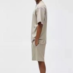 Conjuntos Cortos de Verano para Hombre de Alta Calidad, Transpirables, Ligeros y Ecológicos, Camiseta y Pantalones Cortos Deportivos Casuales, Servicio Personalizado OEM - Product Image 3