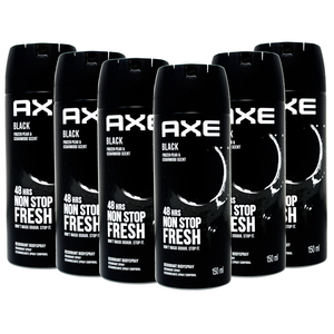 Déodorant en spray corporel AXE Black pour hommes, 5,0 oz |   Lot de 6 - Product Image 6