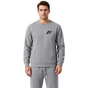 Conjuntos de Chándales de Forro Polar Personalizados para Hombre al por Mayor, Sudadera con Cremallera y Pantalones Jogger, Ropa Deportiva, Fabricación OEM de Marca Privada B2B - Product Image 5