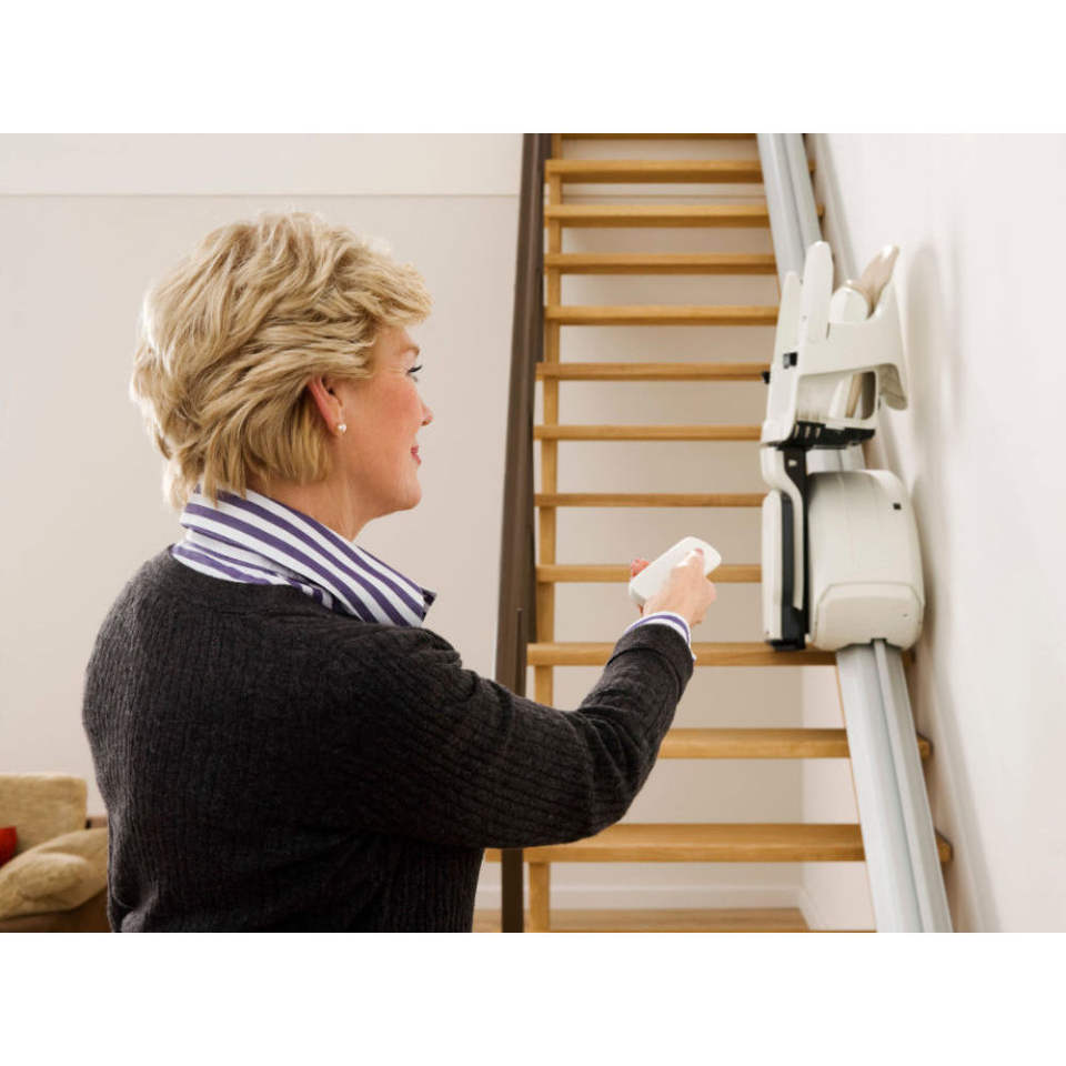 Homeglide Residential Elevator Safety-Feature Straight Stair Lift for Home Use