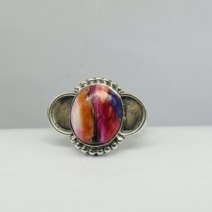 Natural Dahlia Turquoise <b>Ring</b> 925 Sterling <b>Silver</b> <b>Ring</b> Beautiful <b>Ring</b> Handmade <b>Ring</b> Designer Ovel <b>Ring</b> <b>Silver</b> <b>Ring</b> <b>Boho</b> <b>Ring</b> - Product Image 1