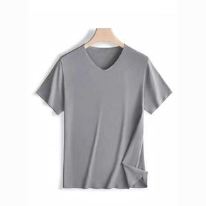 Venta caliente 100 por ciento algodón Pima orgánico peso pesado camisetas para Hombres estilo casual diseño en blanco ropa de verano - Product Image 1