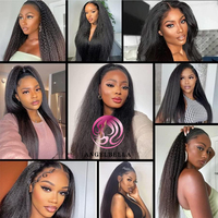 Angelbella 36 pouces paquets de cheveux paquets de cheveux bruts indiens non transformés en gros cheveux bruts crépus paquet droit
