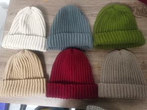 Gorro de Punto Hecho a Mano, Unisex, Talla Adulto, Estilo Europeo Americano, Personalizado, de Hilo de Algodón de Leche, para Uso Diario y Fiestas - Product Image 5