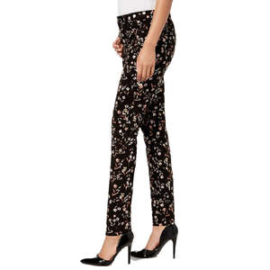 Pantaloni Casual da Donna Charter Club Bristol Blu Medio Combo Wash, Modello a Matita, Vita Media, Taglia 6, per la Stagione Primaverile - Product Image 3