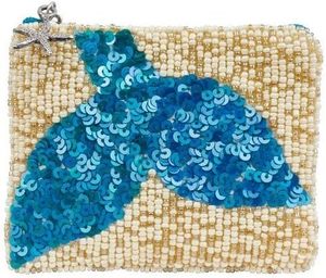 Bolsa de cuentas de vaquero de alta calidad de Color blanco de diseño múltiple, Mini monedero occidental hecho a mano, Material de lona con cierre de cremallera - Product Image 5