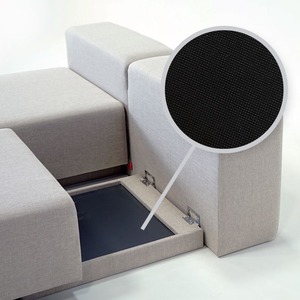 Fieltro de Poliéster de Grado Mueble para Fabricación de Sofás, Tapicería y Aplicaciones de Soporte para Cojines - Product Image 3