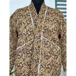 Autumn Winter Silk <b>Quilted</b> Reversible Jacket Soft Lightweight with Perfect Warmth Finished Processing - Product Image 2