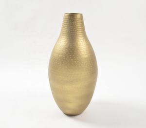 Botella texturizada de hierro con tonos dorados, florero grande al por mayor, venta directa de fábrica, bajo pedido mínimo - Product Image 4