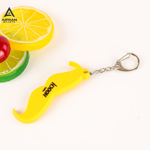 Porte-clés en PVC personnalisé AIFRAN, porte-clés en caoutchouc 3D promotionnel, logo de marque personnalisé, porte-clés en silicone souple, fabrication - Product Image 5